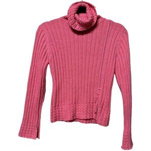 Christie Brooks Brand Pink Sweater Acrylic Blend Girl's Large (14)